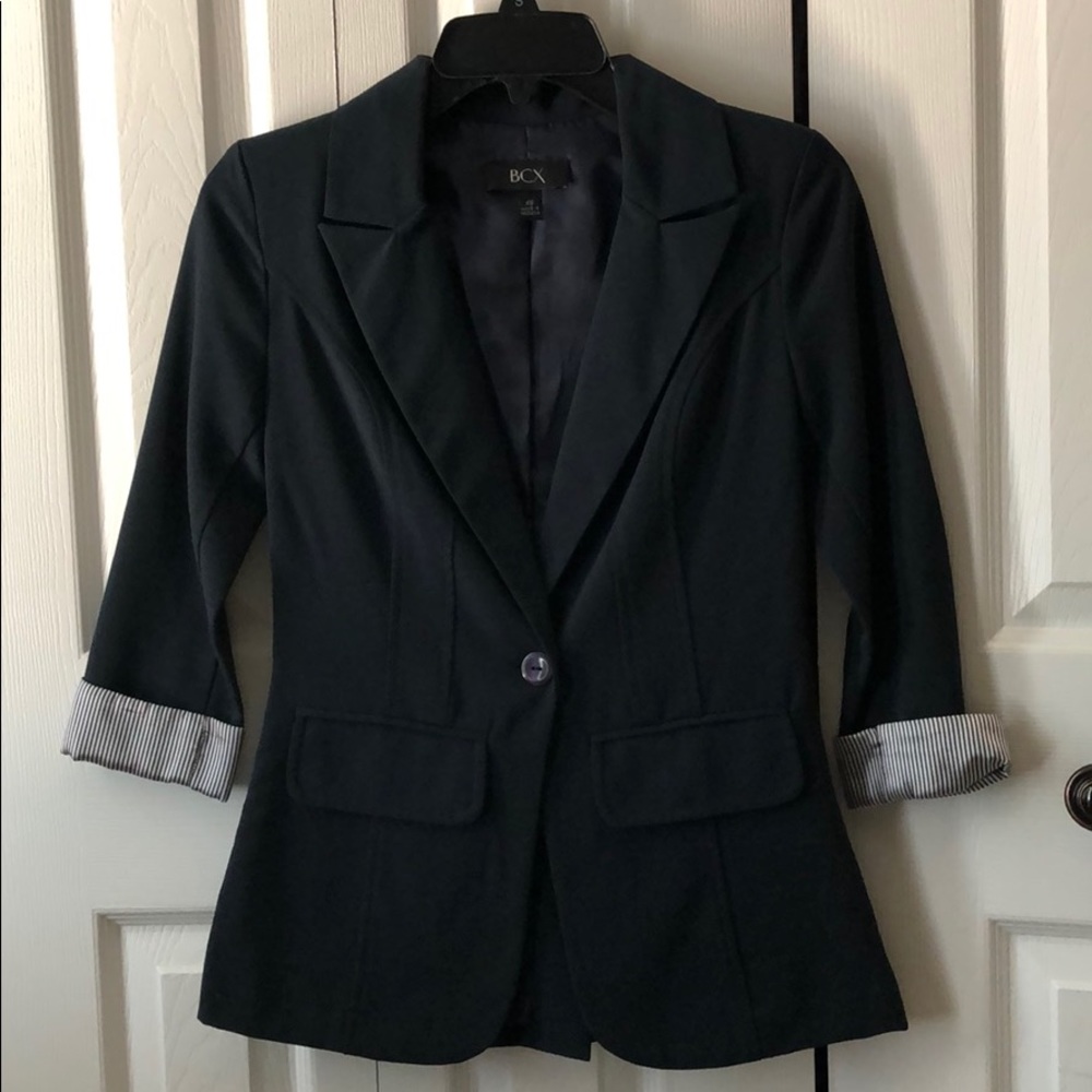Dark blue professional blazer